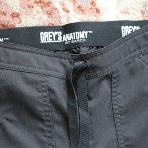 Grey's Anatomy Black Scrub Bottoms
